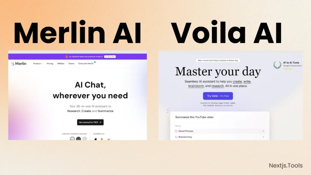 Merlin AI & Voila AI
