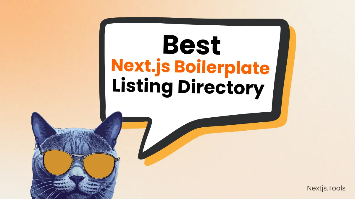 Best Next.js Boilerplate Listing Directory