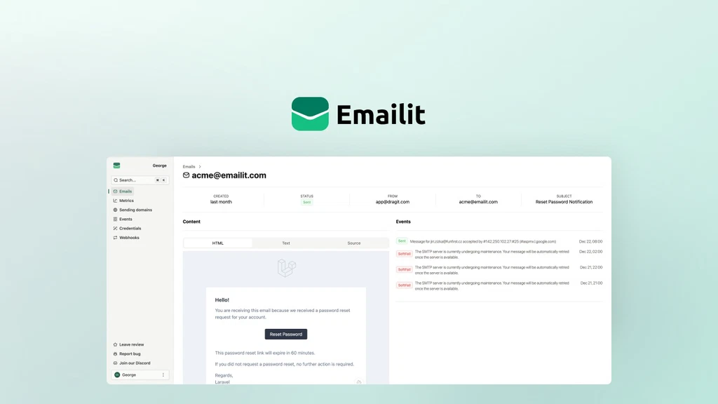 Emailit – Simplify Email Management